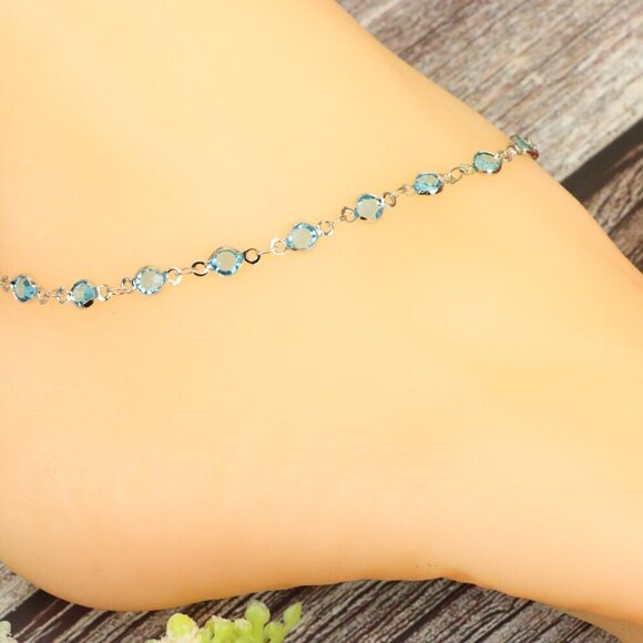 "Elegant Handmade Anklet – Delicate Jewelry for Women, MAR091724 - Picture 8 of 10